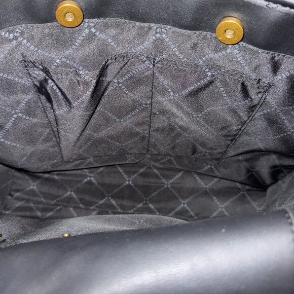 Steve Madden Bwebber convertible satchel crossbody tote bag in denim with pouch - Picture 11 of 12